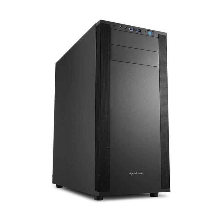 Sharkoon M25-V, ATX, Zwart, Computers en Software, Computerbehuizingen, Verzenden