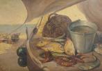 Vicente Soler Pallardó (1930-1968) - La pesca, Antiek en Kunst, Kunst | Schilderijen | Klassiek
