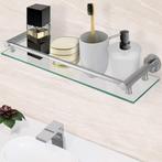 Glazen plank voor in de badkamer - 50 cm, Huis en Inrichting, Verzenden, Zo goed als nieuw