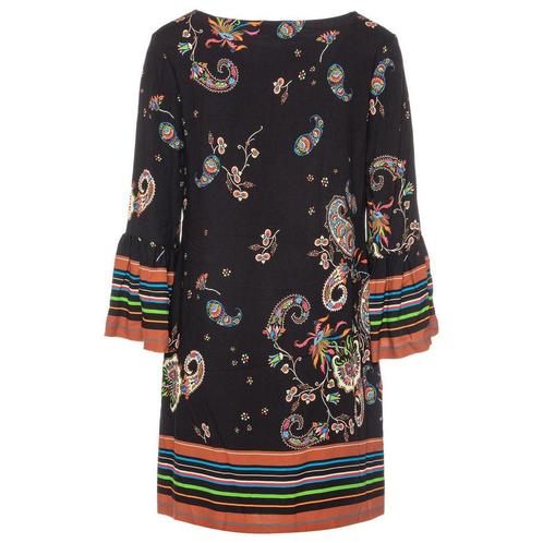 Ana Alcazar • zwarte jurk met bloemenprint • 36, Kleding | Dames, Jurken, Zwart, Nieuw, Maat 36 (S), Verzenden