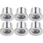 Voordeelpak LED Veranda Spot Verlichting 6 Pack - Velvalux -, Metaal of Aluminium, Nieuw, Ophalen of Verzenden, Led