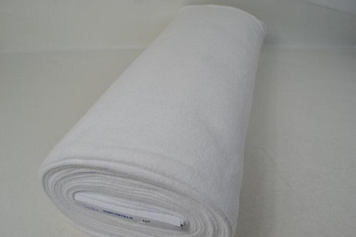 Polar Fleece  Off white, Hobby en Vrije tijd, Stoffen en Lappen, Verzenden