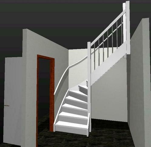 Trap op maat | Bouwpakkettrappen en ruimtebesparende trappen, Doe-het-zelf en Verbouw, Ladders en Trappen, Trap, Nieuw, 2 tot 4 meter