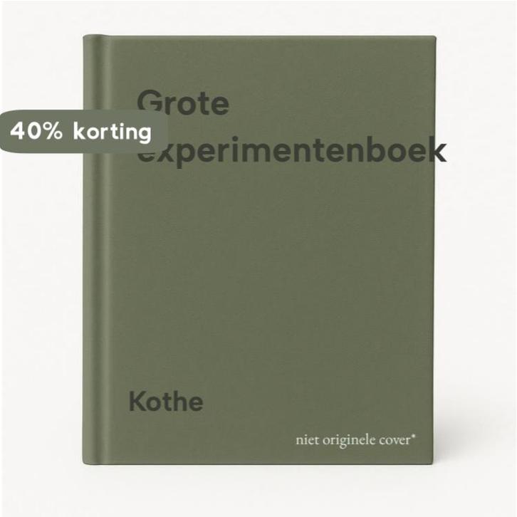 Grote experimentenboek 9789024338788 Kothe, Boeken, Kinderboeken | Kleuters, Gelezen, Verzenden
