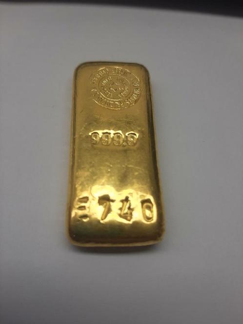 100 gram goudbaar Sempsa JP s.a., Postzegels en Munten, Edelmetalen en Baren, Goud, Verzenden