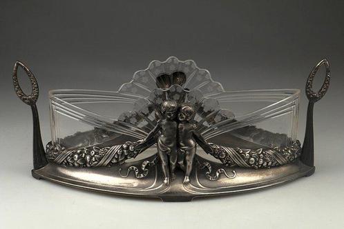WMF / Geislingen - Jardinière - Verzilverd, Antiek en Kunst, Kunst | Designobjecten