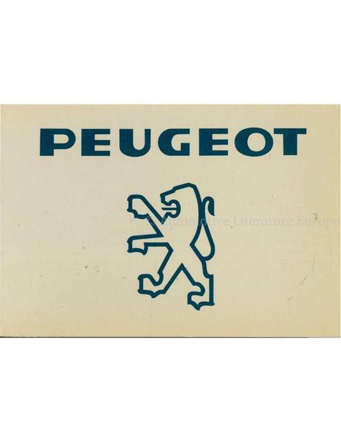 PEUGEOT (AUTO HISTOIRE), Boeken, Auto's | Boeken, Peugeot