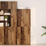 vidaXL Highboard Oud hout 70 x 42,5 x 185 cm Bewerkt hout, Minder dan 50 cm, Verzenden, Nieuw, Minder dan 100 cm