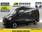 Renault Master T35 2.3 dCi 7-Zits L2H2 | DC | Airco |, Auto's, Renault, Zwart, Nieuw, Te koop