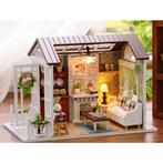 Ikonka DIY Modelbouw Woonkamer - Miniatuurhuisje Happy Times, Hobby en Vrije tijd, Knutselen, Ophalen of Verzenden, Nieuw