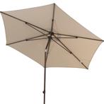 Azzurro stokparasol 300 cmØ wenge frame zand 4 Seasons, Tuin en Terras, Parasols, Ophalen of Verzenden, Nieuw