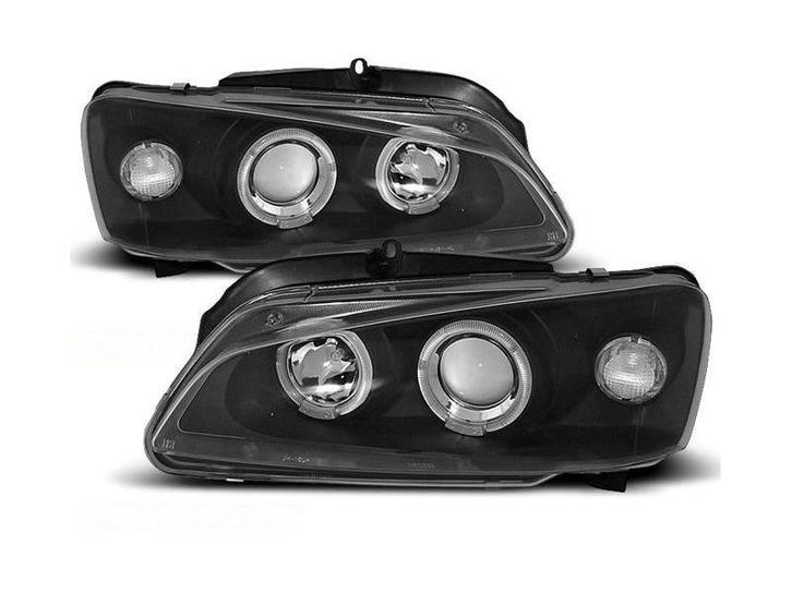 Angel Eyes koplamp units Black geschikt voor Peugeot 106, Auto-onderdelen, Verlichting, Nieuw, Peugeot, Verzenden