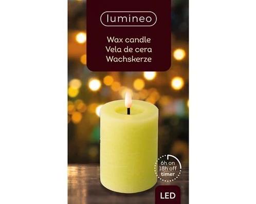 Actie lumineo led kaars wax steady kan binnen, met timer,, Hobby en Vrije tijd, Knutselen, Nieuw, Ophalen of Verzenden