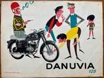 Sandor Benk - Danuvia 125 motorbike, motorcycle, Budapest -, Antiek en Kunst