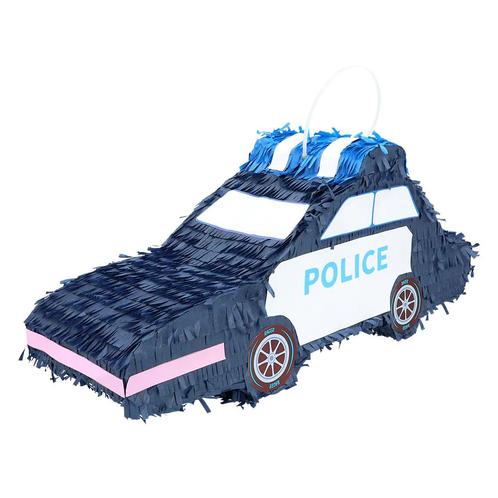 Pinata Politieauto 18cm, Hobby en Vrije tijd, Feestartikelen, Nieuw, Verzenden