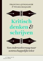 9789046908631 Kritisch denken  schrijven | Tweedehands, Verzenden, Zo goed als nieuw, Francisca Jungslager