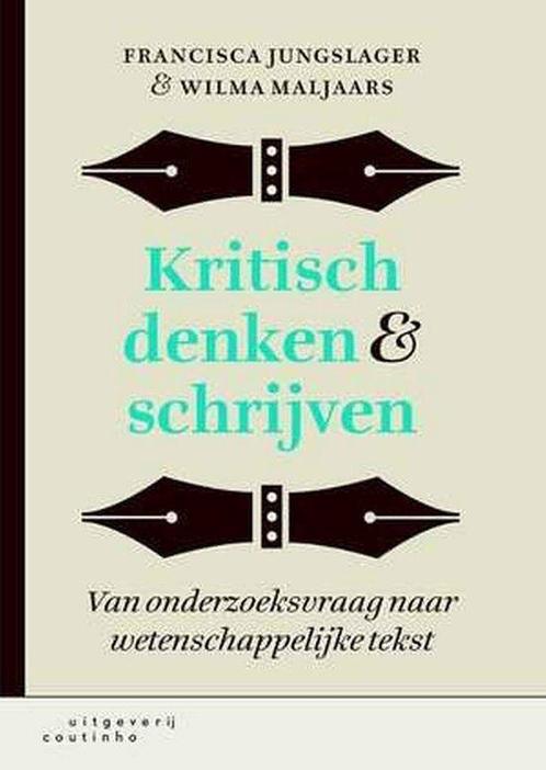 9789046908631 Kritisch denken  schrijven | Tweedehands, Boeken, Studieboeken en Cursussen, Zo goed als nieuw, Verzenden