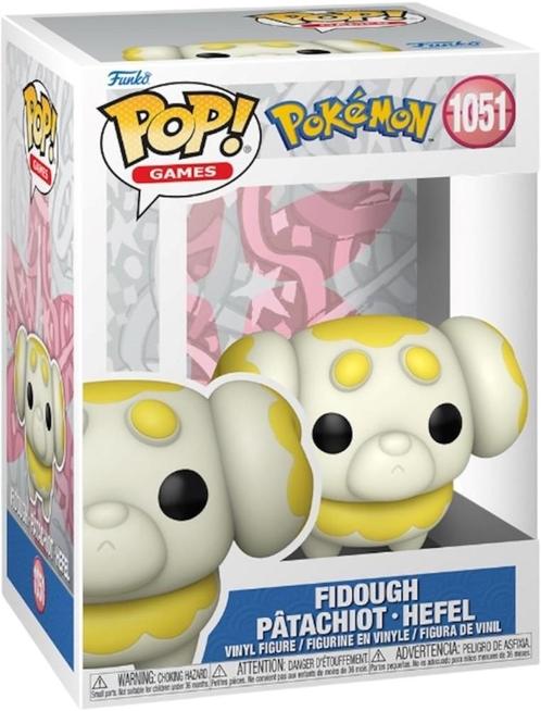 Funko Pop! - Pokemon Fidough #1051 | Funko - Hobby Artikelen, Verzamelen, Poppetjes en Figuurtjes, Nieuw, Verzenden