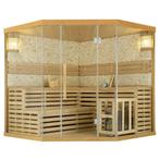 Finse Sauna - 5 personen - Premium natuursteen, Nieuw, Complete sauna, Verzenden, Fins of Traditioneel