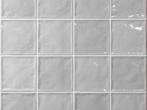 Wandtegel Handvorm Terre Class Grey Glossy Grijs Glans 15x15, Nieuw, Minder dan 20 cm, 10 m² of meer, Wandtegels