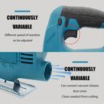 18V Accu Tacker met 4 Snelheden & 45° Verzakknipt, LED Werkl, Verzenden, Nieuw