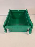 Distributiebak 400x300x173 mm nestbaar, groen, gebruikt -, Ophalen of Verzenden, Gebruikt