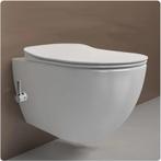 Creavit Wc Wandcloset met Bidet en soft close Wc bril all in, Ophalen, Nieuw, Toilet
