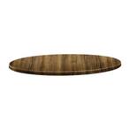 Tafelblad - Rond - Kersenhout / Atacama look - 80 cm - Topal, Verzenden