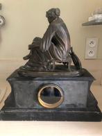 Pendule - Marmer - 1850-1900, Antiek en Kunst, Antiek | Klokken