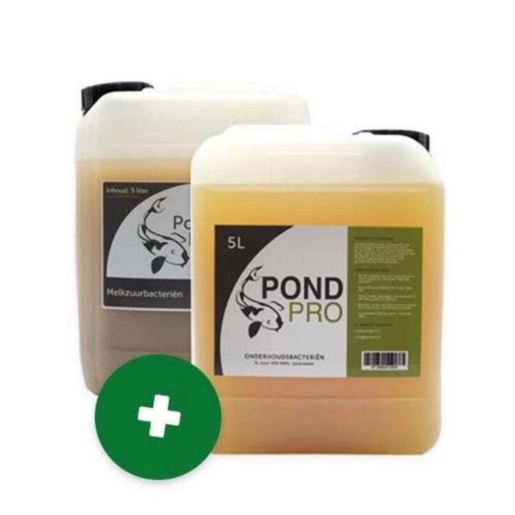 Onderhoudspakket Vijverbacteriën & Melkzuur 10L - Pond Pro, Tuin en Terras, Vijvers, Verzenden