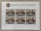 San Marino 1951 - Bekijk BF 6v MNH** - Sassone N. 12, Gestempeld