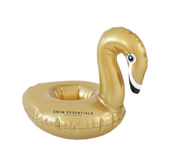 Opblaasbare Bekerhouder Zwaan Goud, Hobby en Vrije tijd, Feestartikelen, Nieuw, Ophalen of Verzenden