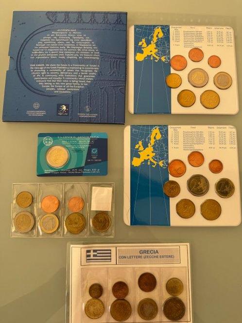 Griekenland. Year Set (BU) / Series 1 Cent - 2 Euro / 2 Euro, Postzegels en Munten, Munten | Europa | Euromunten