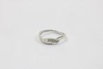 Ring - 14 karaat Witgoud - 0.24ct. tw. Diamant (Natuurlijk), Sieraden, Tassen en Uiterlijk, Ringen, Nieuw