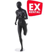 Sport Faceless etalagepop dame mat zwart ZJFS01-BLACK EX