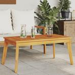 vidaXL Tuintafel 100x55x45 cm massief acaciahout, Verzenden, Nieuw, Hardhout