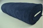 Marineblauw badstof - Rol van 10 meter - Snelle verzending, Blauw, 120 cm of meer, Ophalen of Verzenden, Katoen