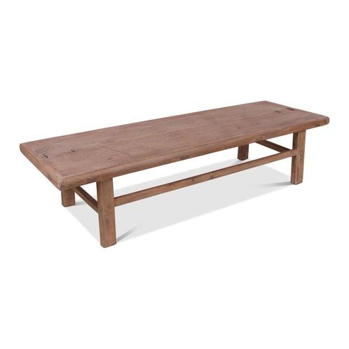 Houten Koffietafel - L178 x B34 x H83 cm - Grenen Hout, Huis en Inrichting, Tafels | Salontafels, Nieuw, Verzenden