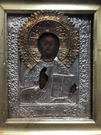 Icoon - Christus Pantokrator - Hout, Antiek en Kunst