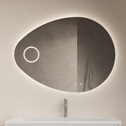 Badkamerspiegel Gliss Atlas 120x90cm Verticaal LED Met, Doe-het-zelf en Verbouw, Sanitair, Bad, Nieuw, Ophalen of Verzenden