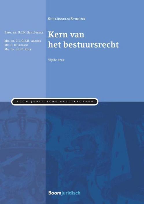 Kern van het bestuursrecht / Boom Juridische studieboeken, Boeken, Wetenschap, Gelezen, Verzenden