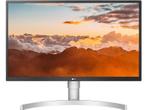 LG - Ultra HD 4K  Monitor - 27 inch, IPS, Verzenden, In hoogte verstelbaar, Nieuw