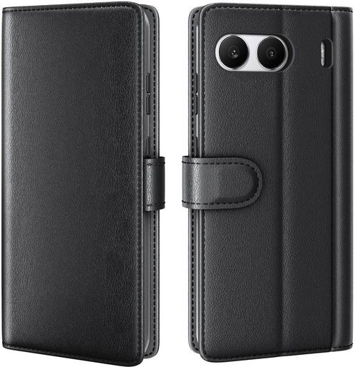 ProGuard OnePlus Nord 4 Wallet Hoesje Echt Leder Zwart, Telecommunicatie, Mobiele telefoons | Hoesjes en Frontjes | Overige merken