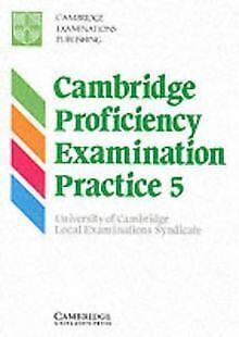 Cambridge Proficiency Examination Practice 5: Bk. 5  ..., Boeken, Taal | Engels, Gelezen, Verzenden