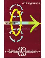 1958 RENAULT FREGATE INSTRUCTIEBOEKJE FRANS