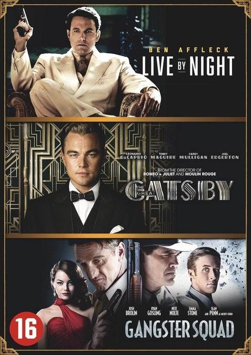 Live By Night, The Great Gatsby & Gangster Squad - DVD, Cd's en Dvd's, Dvd's | Drama, Verzenden