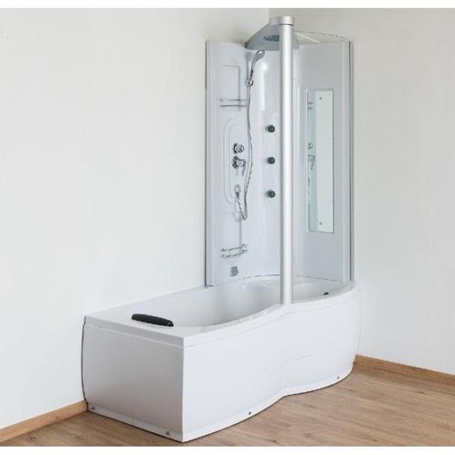 Douche- Bad Combinatie Dauphine Links 170X80 (Badkamer), Huis en Inrichting, Badkamer | Complete badkamers, Nieuw, Ophalen of Verzenden