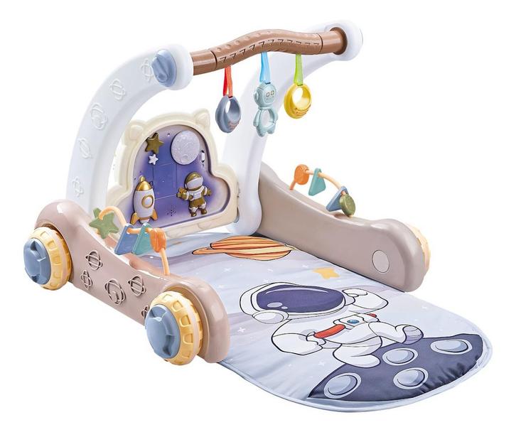 Eco Toys Blauw 2-in-1 Activiteiten Speelkleed en Looptrainer, Kinderen en Baby's, Speelgoed | Buiten | Voertuigen en Loopfietsen