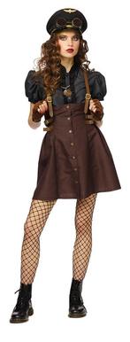 Steampunk Stewardess kostuum, Kleding | Dames, Carnavalskleding en Feestkleding, Ophalen of Verzenden, Nieuw