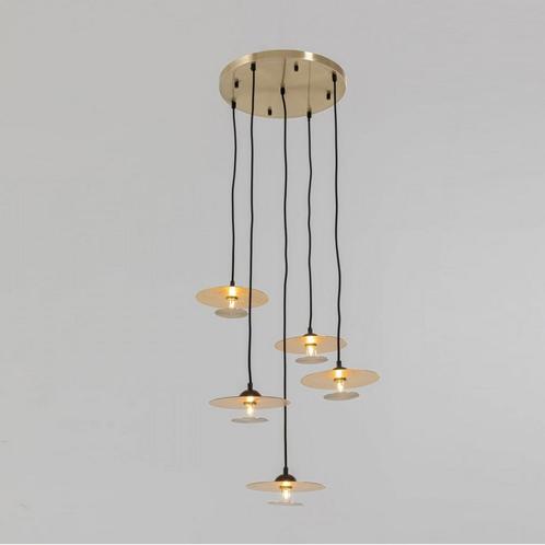 *WOONWINKEL* Kare Design Disc Spiral Cinque Design Hanglamp, Huis en Inrichting, Lampen | Hanglampen, Nieuw, Verzenden
